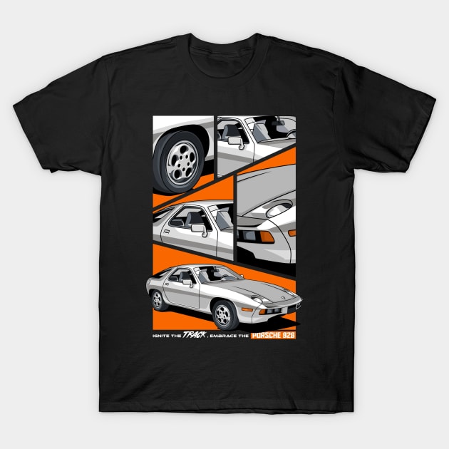 Porsche 928 t shirt hotsell